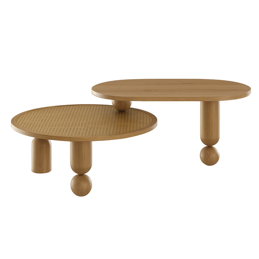 Mesa de Centro Aleksandra | Freijó