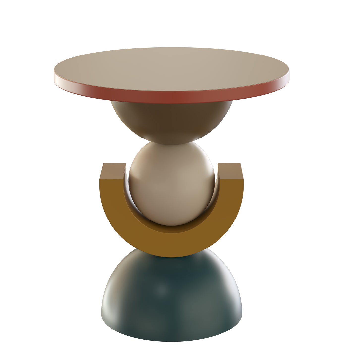 Mesa de Apoio Tamara | Composição em Laca 01