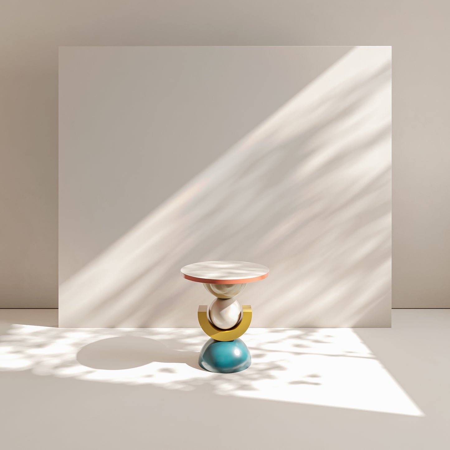 Mesa de Apoio Tamara | Composição em Laca 01