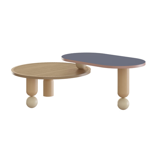 Mesa de Centro Aleksandra | Composição em Laca 01