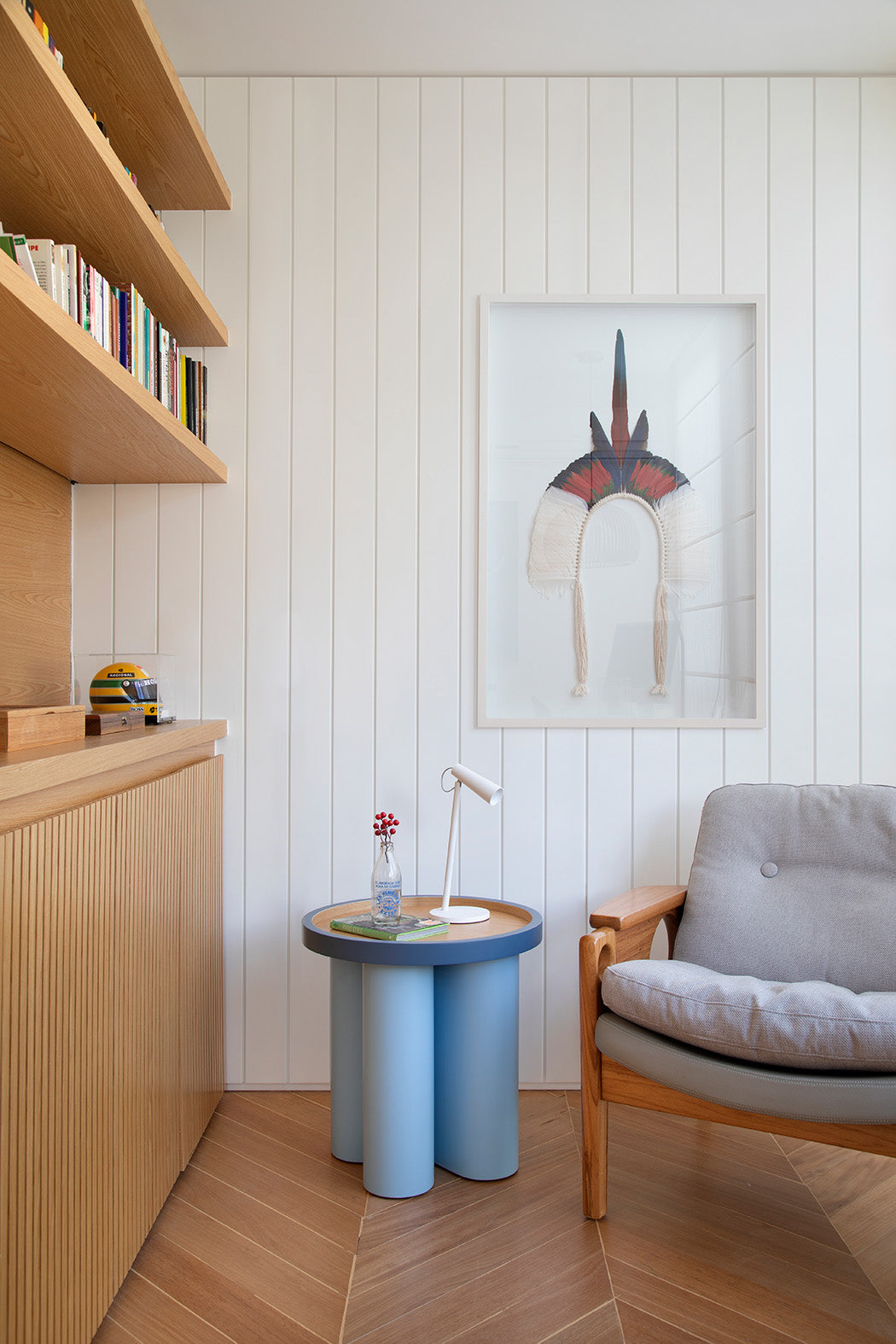 Mesa de Apoio Vicente | Composição em Laca 01