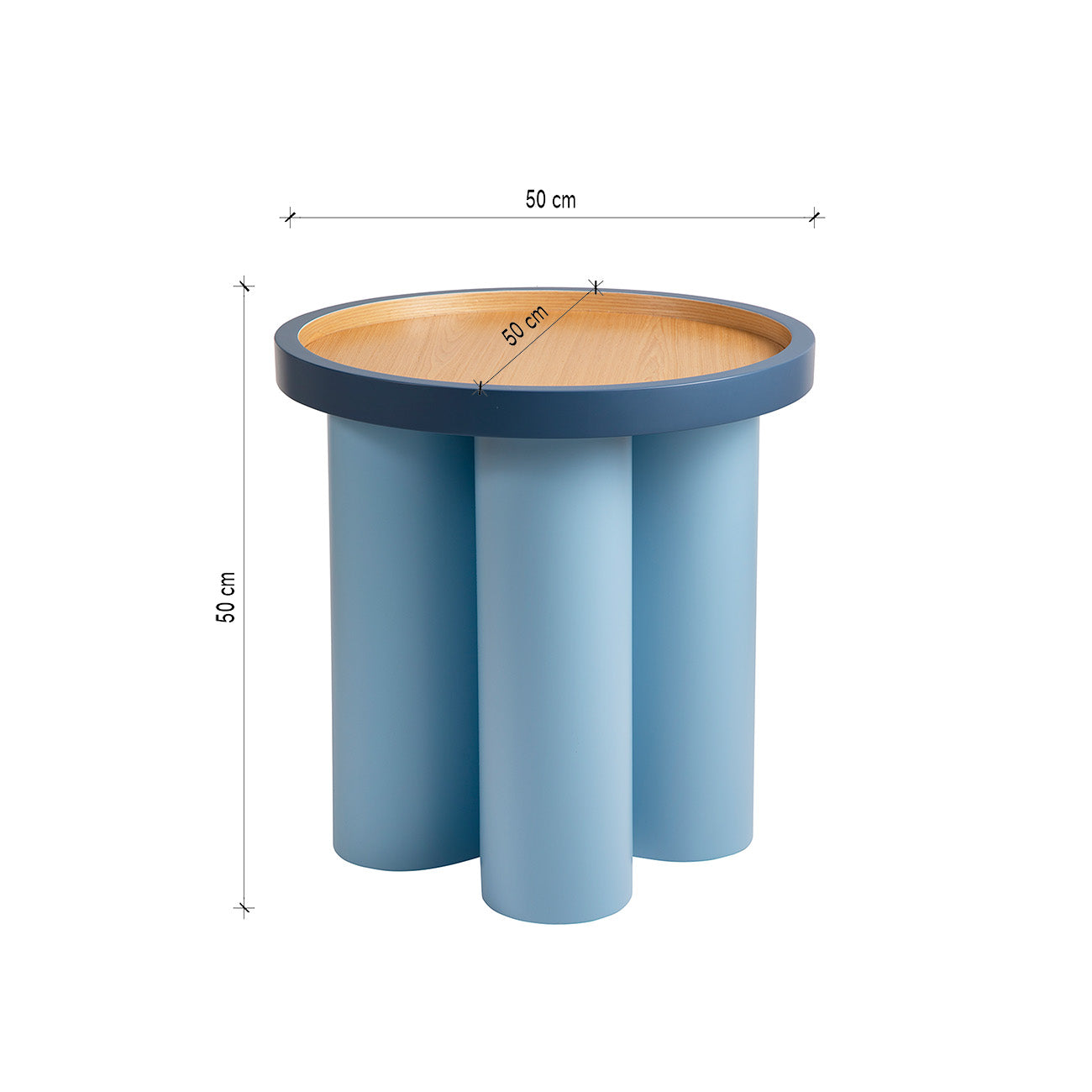 Mesa de Apoio Vicente | Composição em Laca 01