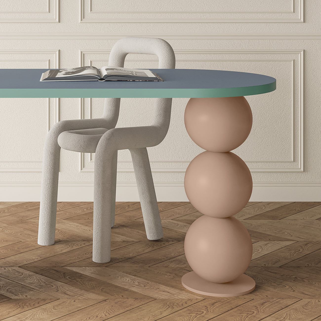 Escrivaninha Dança | Composição em Laca 01