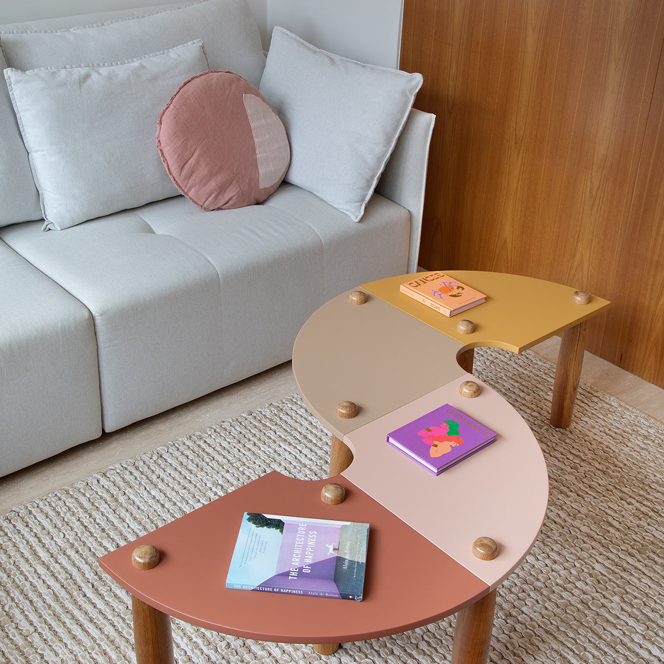 Mesa de Centro Sonia | Composição em Laca 01