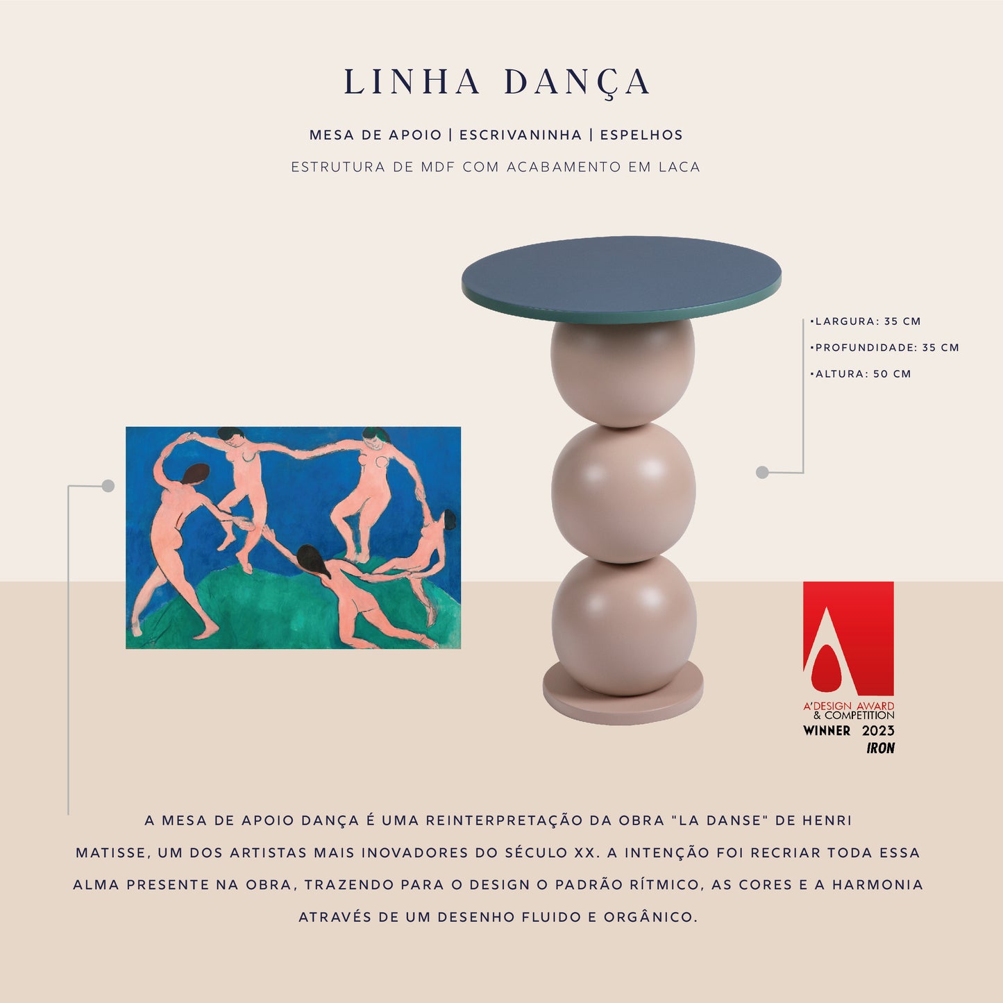 Mesa de Apoio Dança