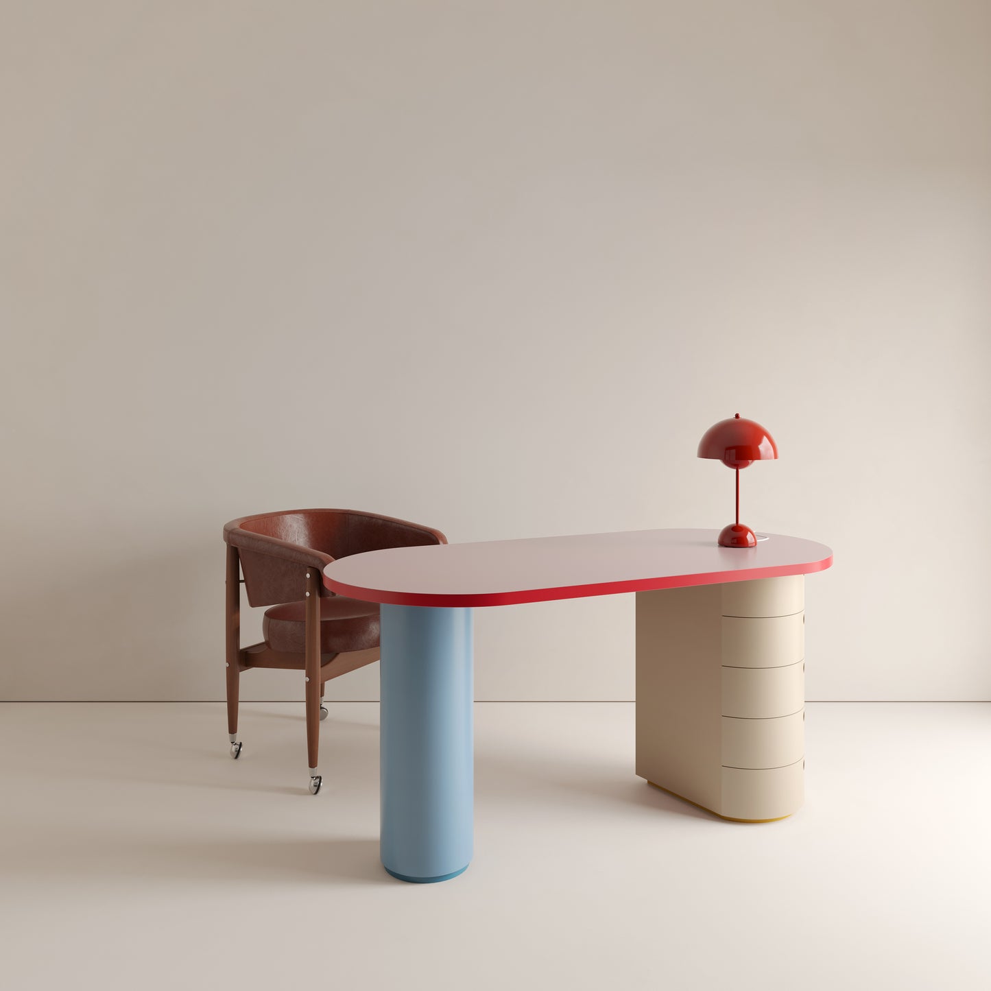 Escrivaninha Bauhaus | Composição em Laca 01