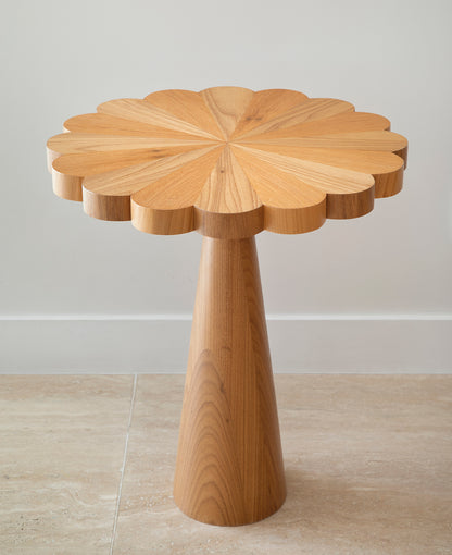 flower side table